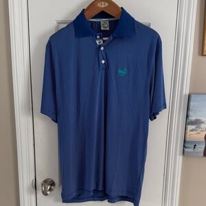 Level Wear Maidstone Club Classic Blue Men's Polo Shirt by